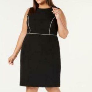 Kasper Plus Size Dress Black